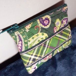 Vera Bradley Chelsea Green Coin Purse